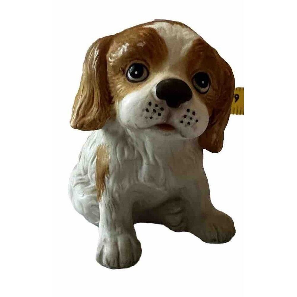 Homco Puppy Dog Figurine Cocker Spaniel Vintage 1407 Porcelain 3 in Vintage Cute